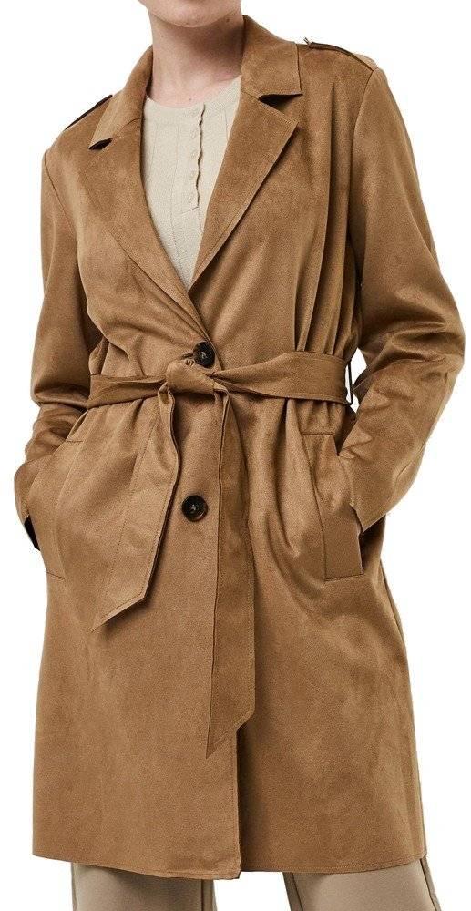 VERO MODA ΚΑΠΑΡΝΤΙΝΑ VERO MODA VMBOOSTEMILY FAUX SUEDE 10258286 ΚΑΜΕΛ