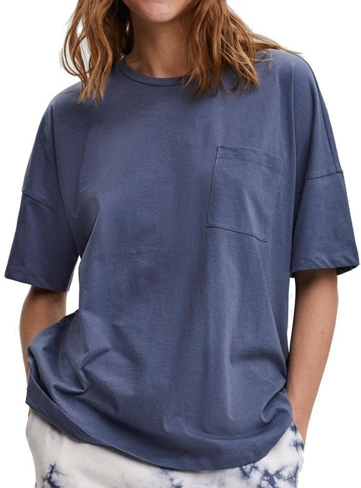 VERO MODA T-SHIRT VERO MODA VMPAULA POCKET 10258051 ΜΠΛΕ
