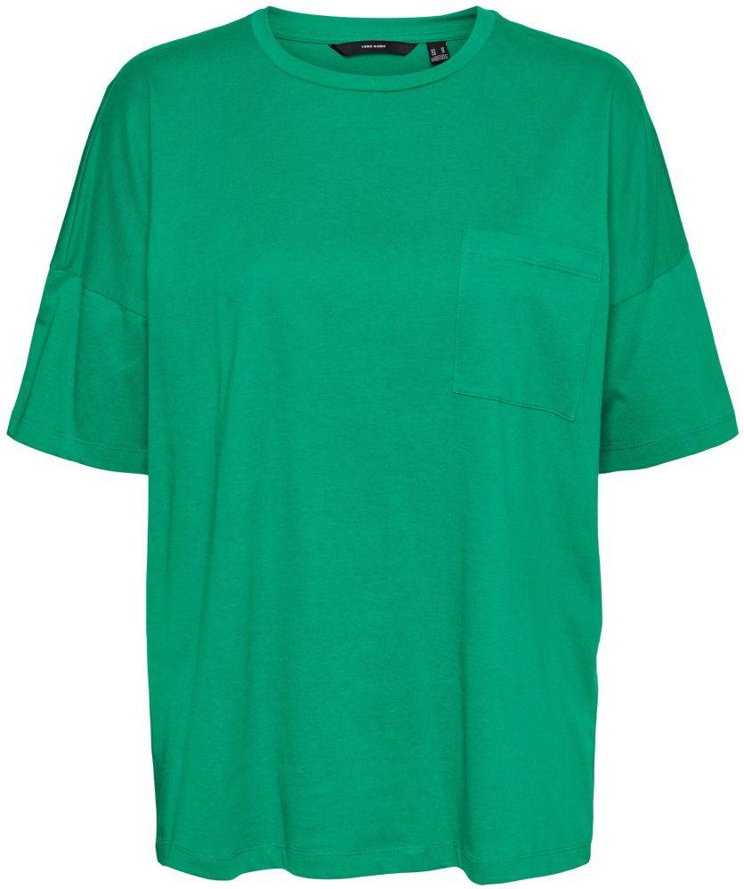 T-SHIRT VERO MODA VMPAULA POCKET 10258051 ΠΡΑΣΙΝΟ