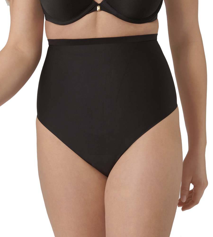 ΛΑΣΤΕΞ TRIUMPH SHAPE SMART HIGHWAIST STRING ΜΑΥΡΟ