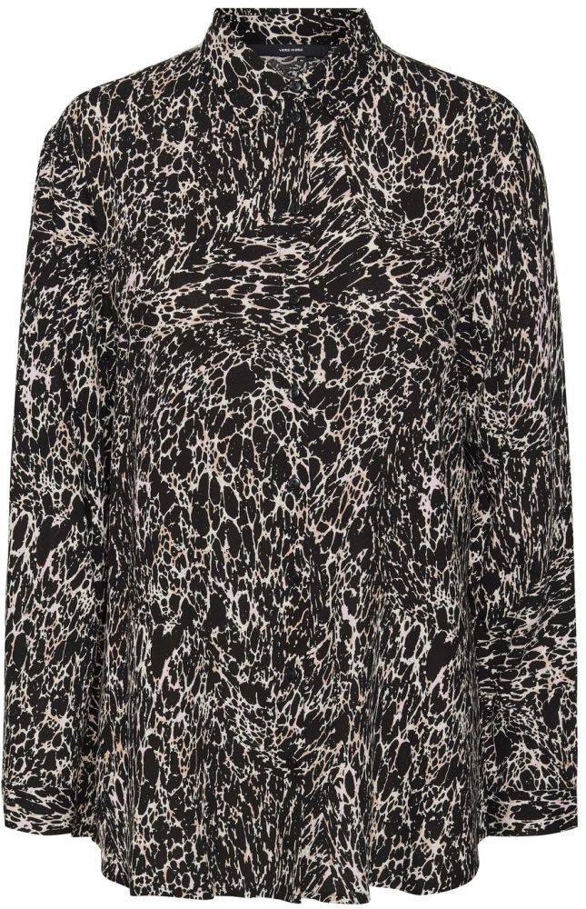 ΠΟΥΚΑΜΙΣΟ VERO MODA VMANNA 10258099 ΜΑΥΡΟ