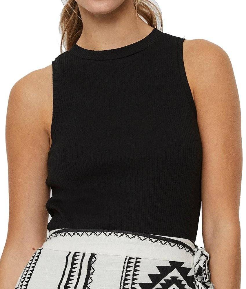 VERO MODA TOP VERO MODA VMLAVENDER 10230435 ΜΑΥΡΟ