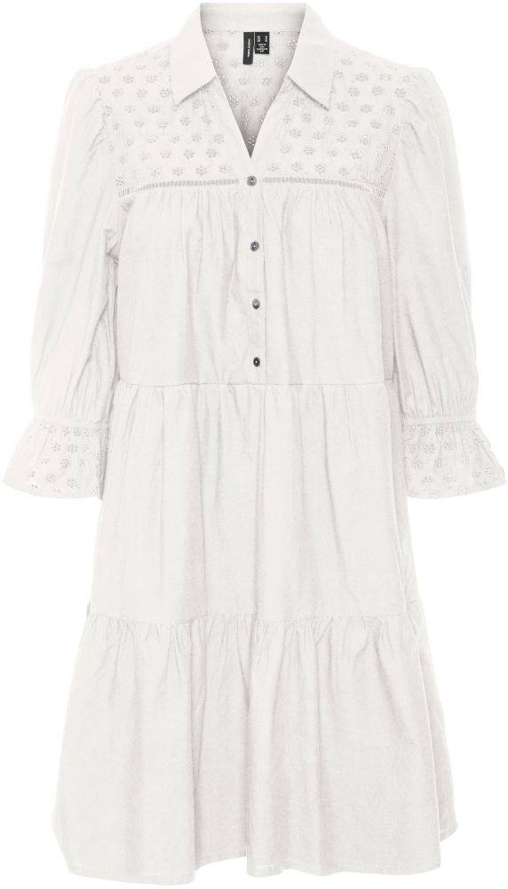 VERO MODA ΦΟΡΕΜΑ VERO MODA VMAMINA 3/4 10263672 ΛΕΥΚΟ