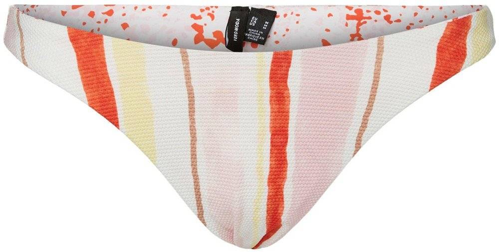 VERO MODA BIKINI BRIEF VERO MODA VMSINE REVERSIBLE BRAZILIAN 10259774 ΚΟΚΚΙΝΟ/ΛΕΥΚΟ