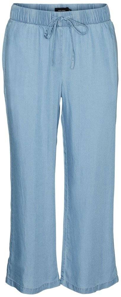 VERO MODA ΠΑΝΤΕΛΟΝΙ VERO MODA VMLILIANA MR WIDE CULOTTE 10261003 DENIM ΑΝΟΙΧΤΟ ΜΠΛΕ