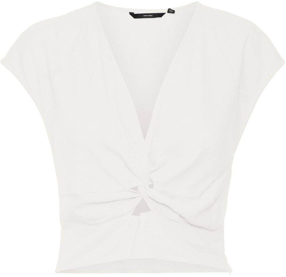VERO MODA CROP TOP VERO MODA VMJESMILO 10260305 ΛΕΥΚΟ