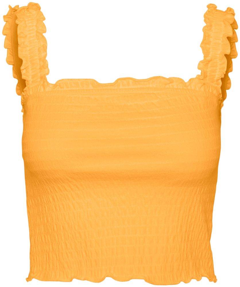 VERO MODA CROP TOP VERO MODA VMJADEISABEL 10261973 ΚΙΤΡΙΝΟ