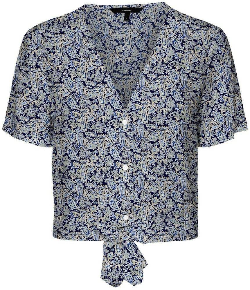 VERO MODA ΠΟΥΚΑΜΙΣΟ VERO MODA VMSIMPLY 10245155 ΣΚΟΥΡΟ ΜΠΛΕ