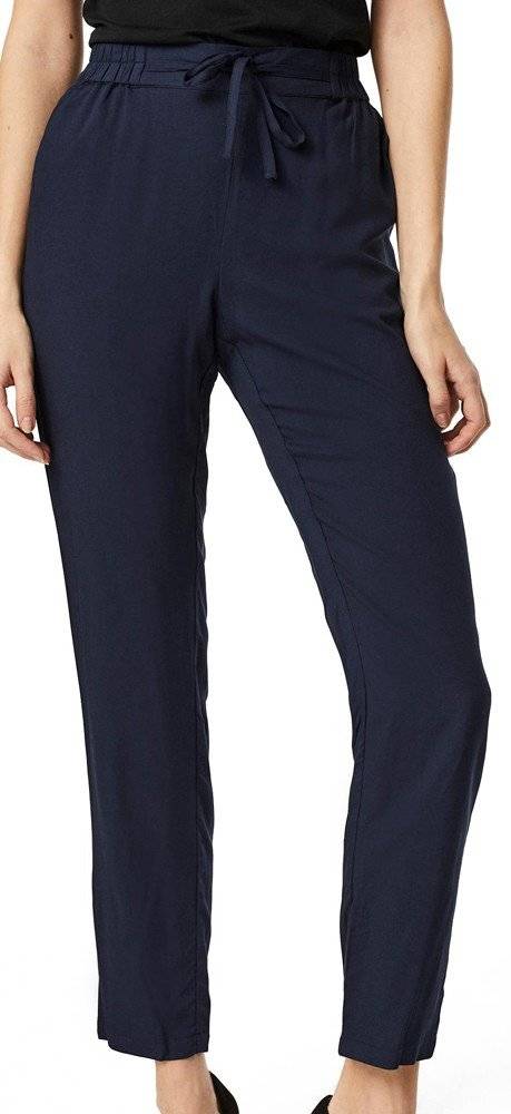 VERO MODA ΠΑΝΤΕΛΟΝΙ VERO MODA VMEASY NW LOOSE 10245160 ΣΚΟΥΡΟ ΜΠΛΕ