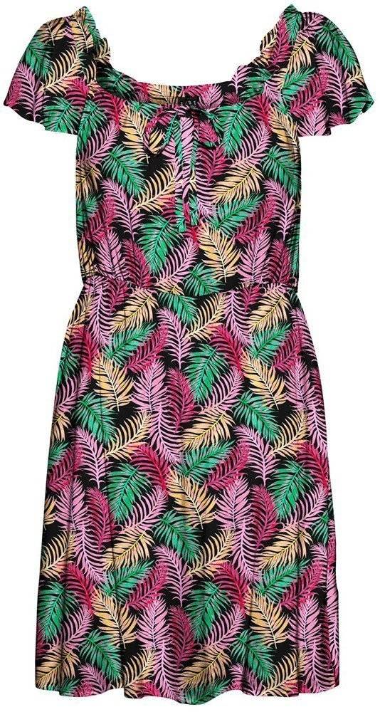 ΦΟΡΕΜΑ VERO MODA VMEASY 10263302 FLORAL ΜΑΥΡΟ