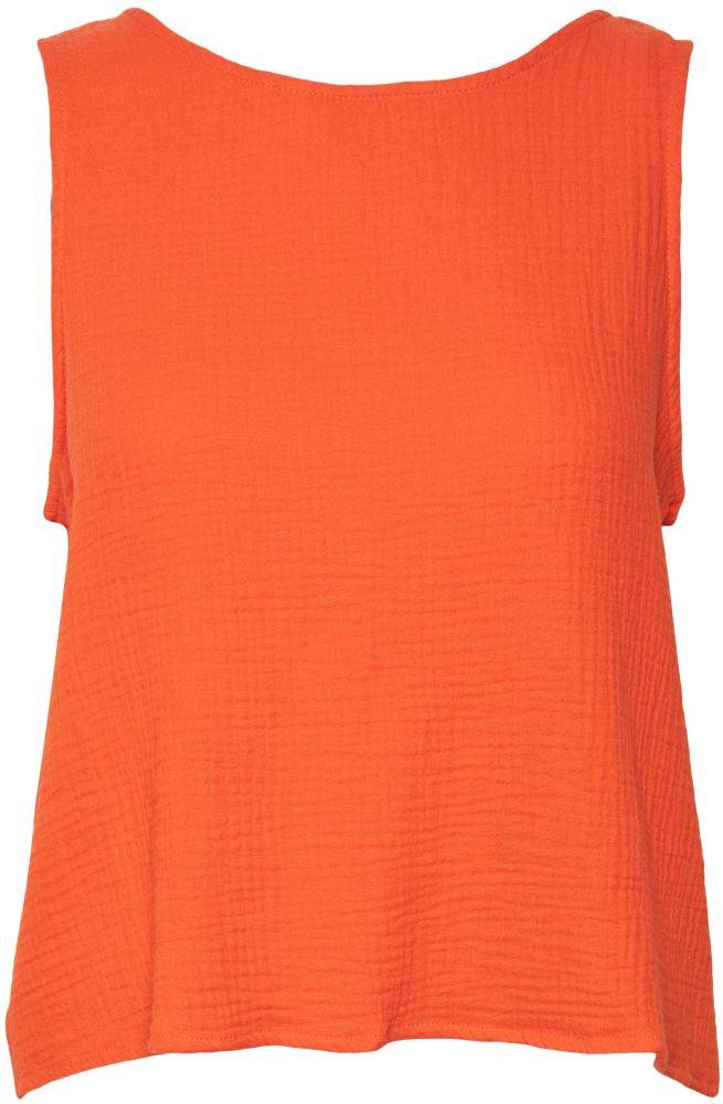 VERO MODA TOP VERO MODA VMNATALI 10266398 ΠΟΡΤΟΚΑΛΙ