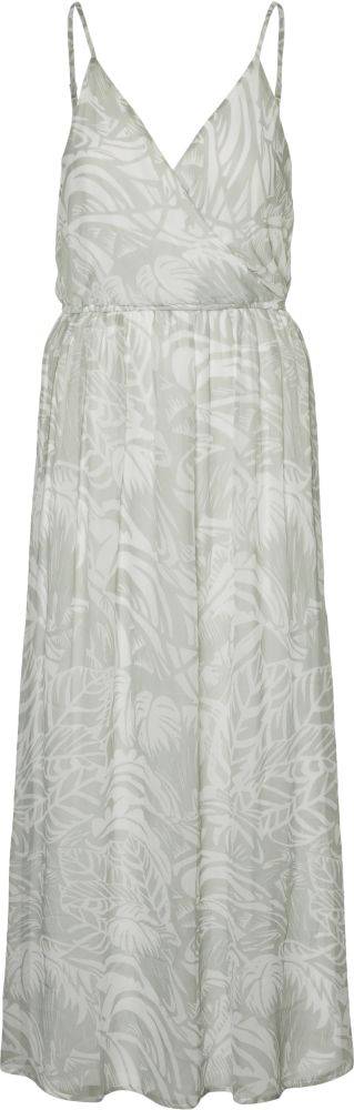 VERO MODA ΦΟΡΕΜΑ VERO MODA VMKAYA 10267375 FLORAL ΓΚΡΙ/ΛΕΥΚΟ