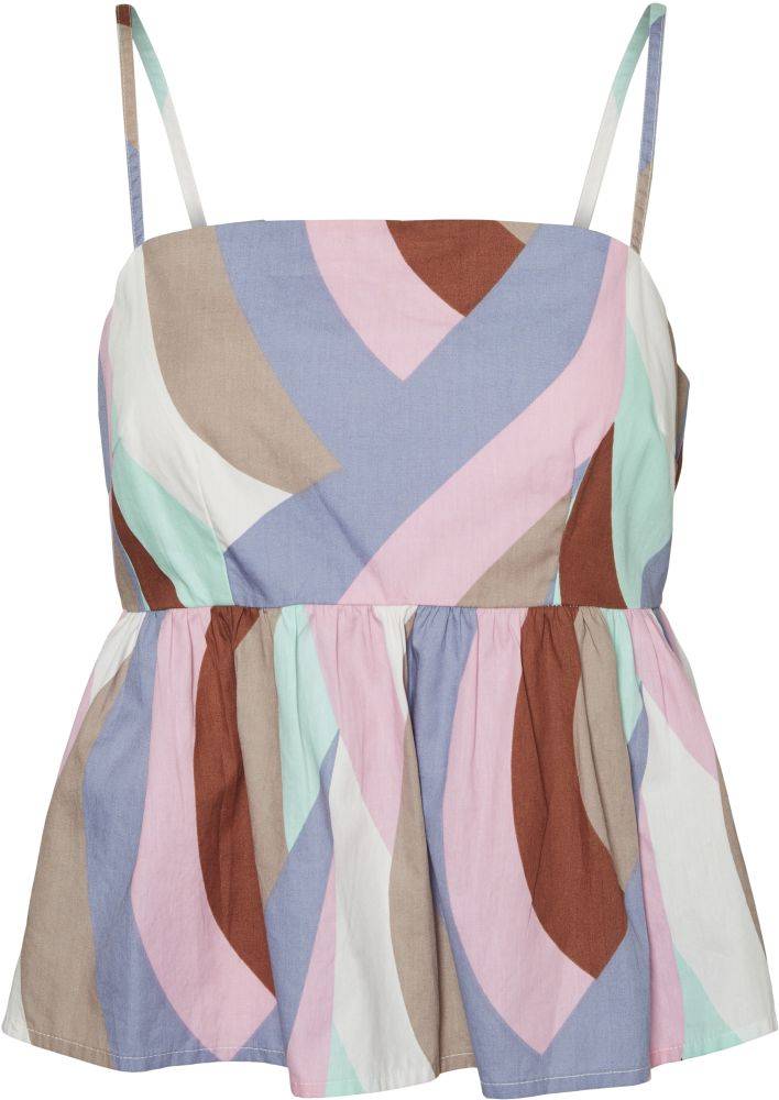 VERO MODA TOP VERO MODA VMRILEY 10267527 ΠΟΛΥΧΡΩΜΟ
