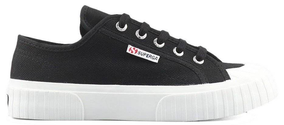 SUPERGA ΠΑΠΟΥΤΣΙ SUPERGA 2630-COTU STRIPE S00GRT0 ΜΑΥΡΟ