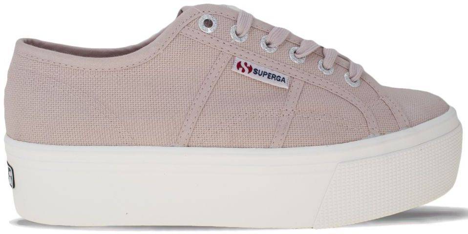 SUPERGA ΠΑΠΟΥΤΣΙ SUPERGA 2790-COTW LINEA UP AND DOWN S9111LW FLATFORM AFB ΑΝΟΙΧΤΟ ΡΟΖ