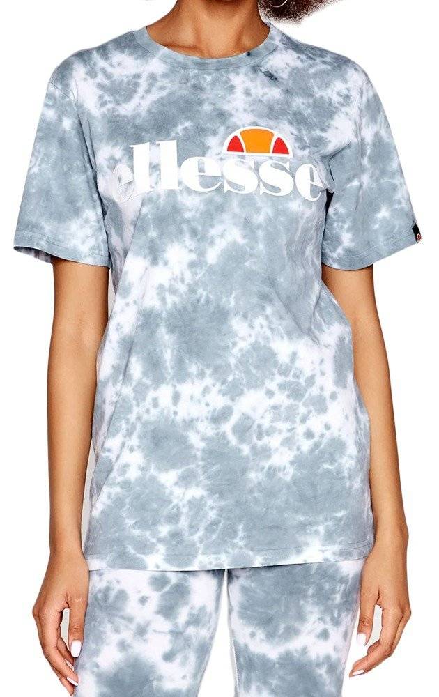 ELLESSE T-SHIRT ELLESSE ALBANY SGM11288 TIE DYE ΛΕΥΚΟ/ΓΚΡΙ