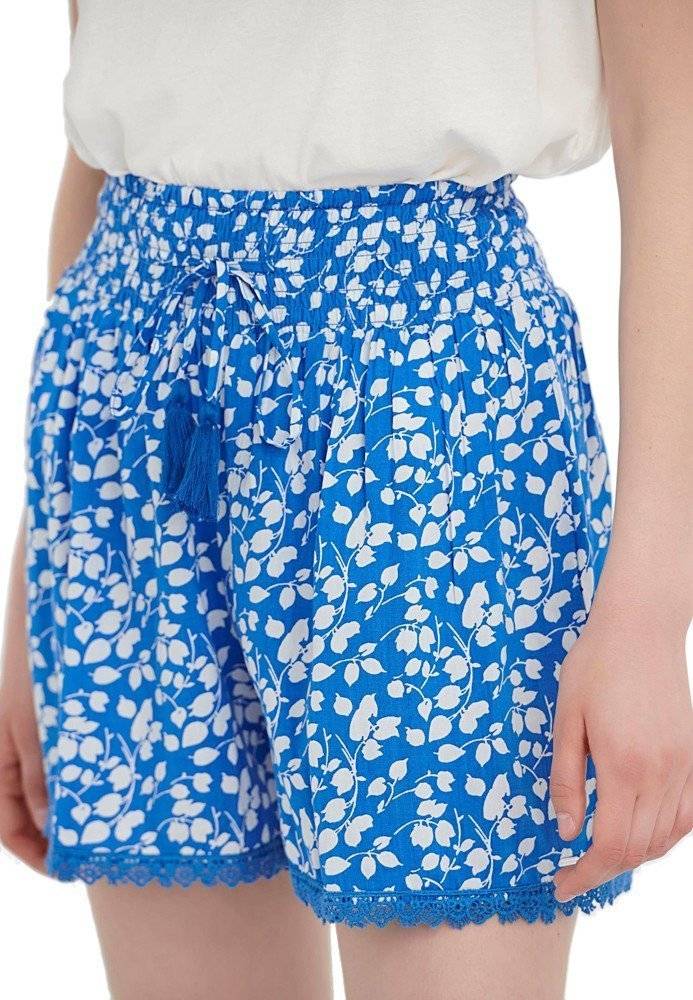 FUNKY BUDDHA ΣΟΡΤΣ FUNKY BUDDHA FBL005-132-03 FLORAL ΜΠΛΕ