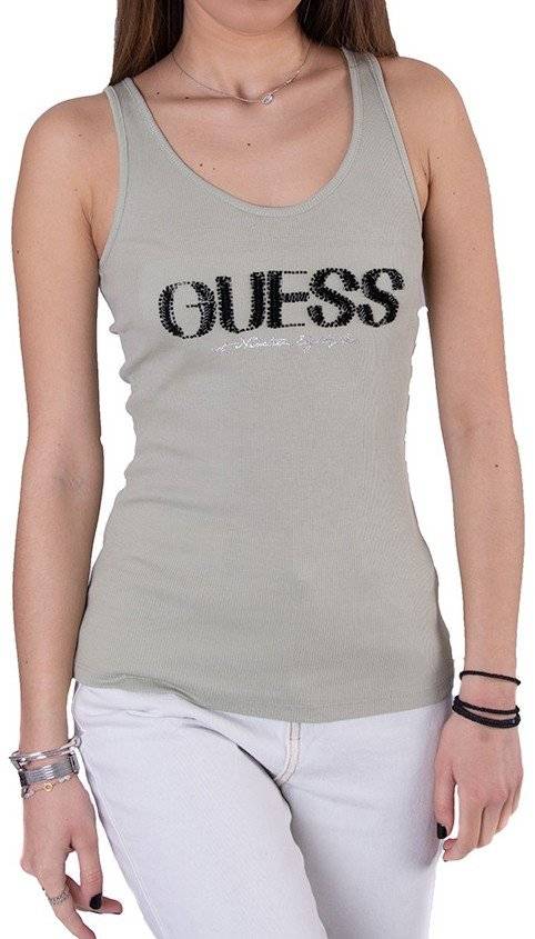 GUESS TOP GUESS ATENA TANK W2GP09K1811 ΑΝΟΙΧΤΟ ΧΑΚΙ