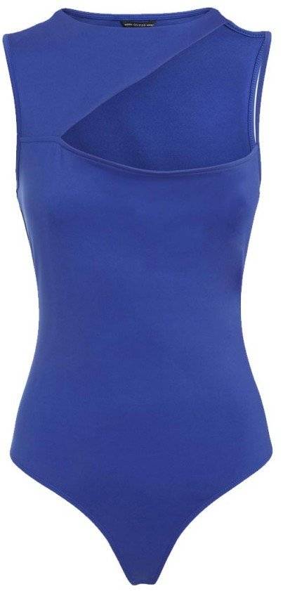 GUESS ΚΟΡΜΑΚΙ GUESS ALESSIA ASYMMETRIC W2GP19KAL10 ΜΠΛΕ