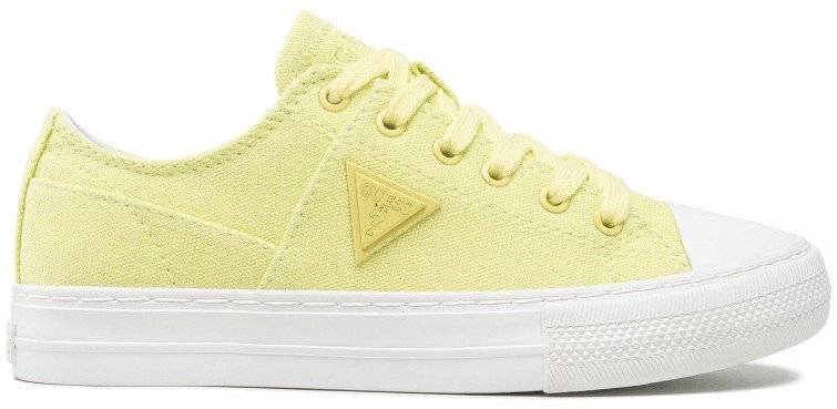 GUESS ΠΑΠΟΥΤΣΙ GUESS PRANZE FL6PNZFAB12 ΑΝΟΙΧΤΟ ΚΙΤΡΙΝΟ