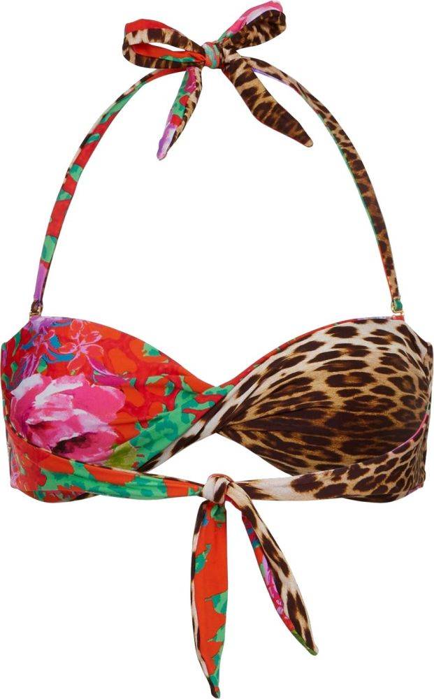 GUESS BIKINI TOP GUESS BANDEAU E2GJ33MC04R FLORAL ΚΟΡΑΛΙ