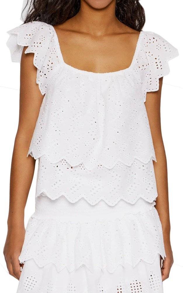 PEPE JEANS TOP PEPE JEANS NASH PL304252 ΛΕΥΚΟ