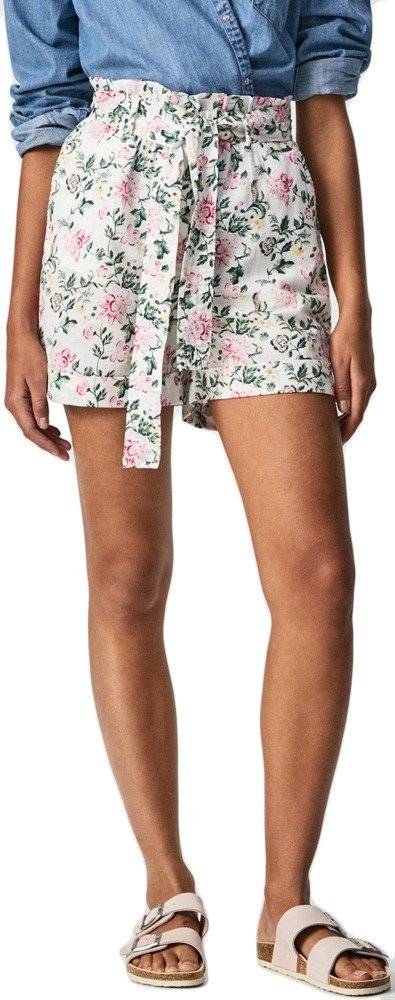 PEPE JEANS ΣΟΡΤΣ PEPE JEANS LEAH PL801007 FLORAL ΛΕΥΚΟ