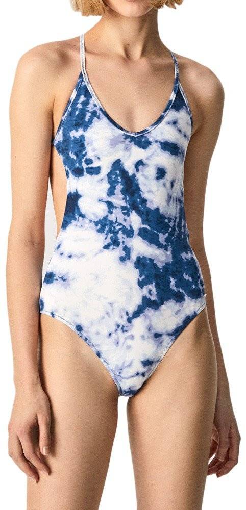 PEPE JEANS ΟΛΟΣΩΜΟ ΜΑΓΙΟ PEPE JEANS RANDY PLB10361 TIE DYE ΜΠΛΕ/ΛΕΥΚΟ