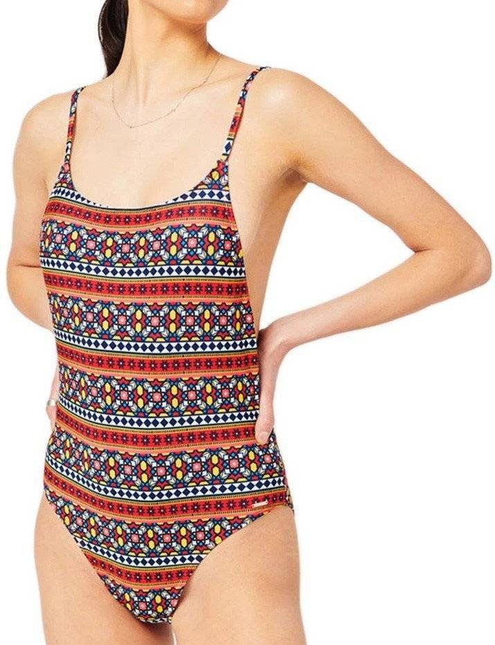 SUPERDRY ΟΛΟΣΩΜΟ ΜΑΓΙΟ SUPERDRY VINTAGE SURF W3010274A ΠΟΛΥΧΡΩΜΟ