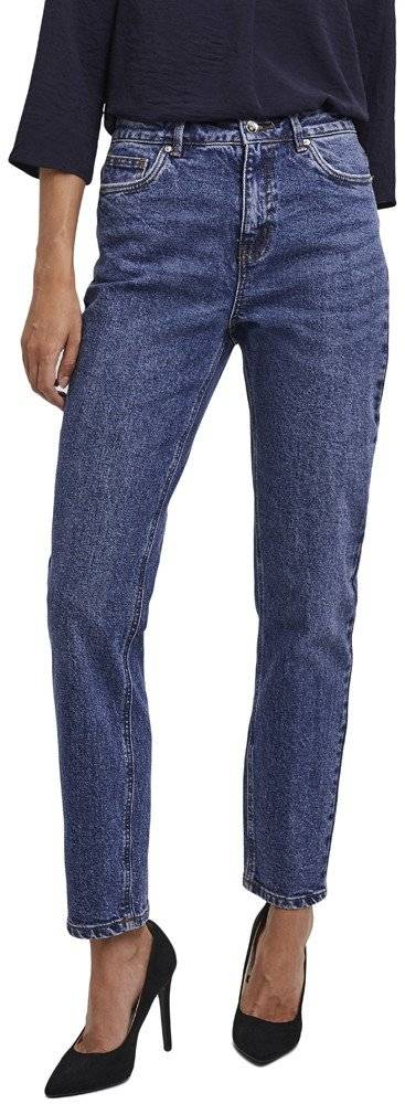 VERO MODA JEANS VERO MODA VMBRENDA HR STRAIGHT 10252980 ΣΚΟΥΡΟ ΜΠΛΕ