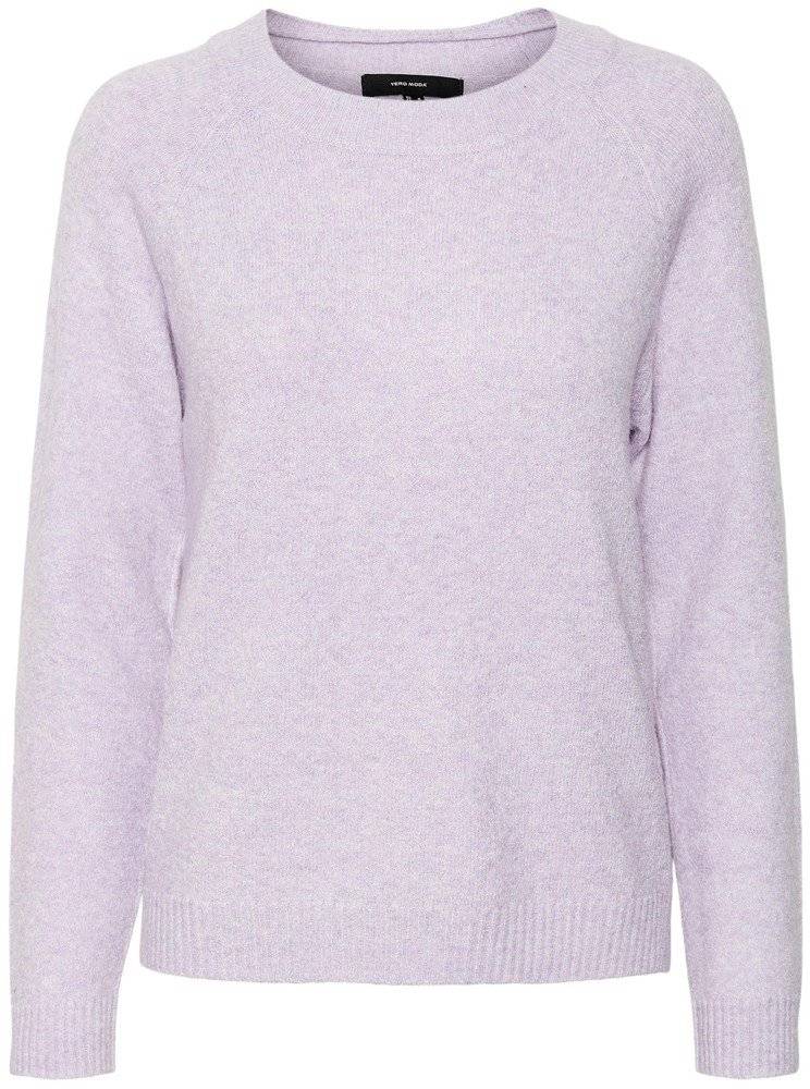 VERO MODA ΠΟΥΛΟΒΕΡ VERO MODA VMDOFFY 10201022 ΒΙΟΛΕΤΙ ΜΕΛΑΝΖΕ