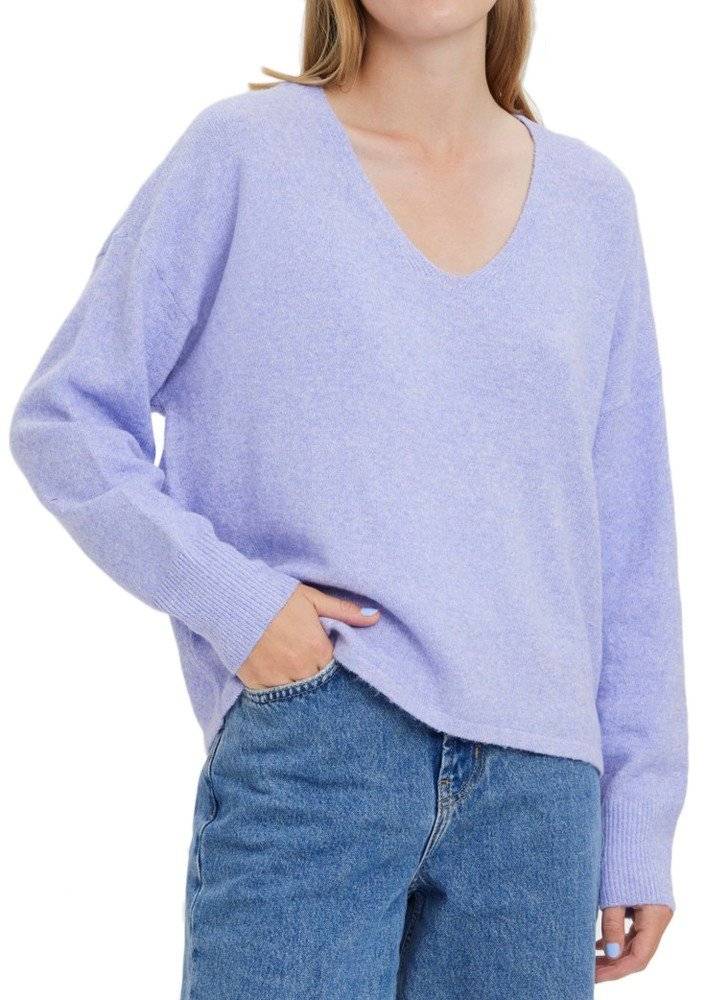 VERO MODA ΠΟΥΛΟΒΕΡ VERO MODA VMDOFFY 10252090 ΣΙΕΛ ΜΕΛΑΝΖΕ
