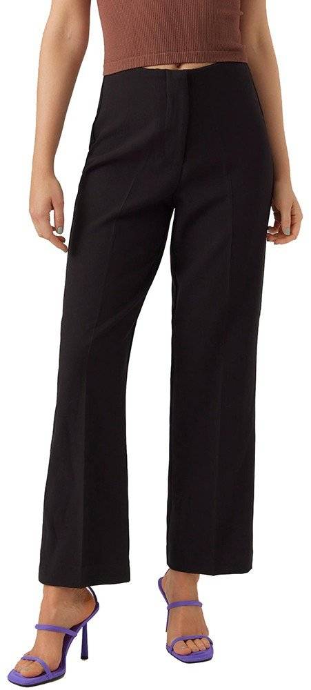 VERO MODA ΠΑΝΤΕΛΟΝΙ VERO MODA VMSANDY HR STRAIGHT 10267686 ΜΑΥΡΟ