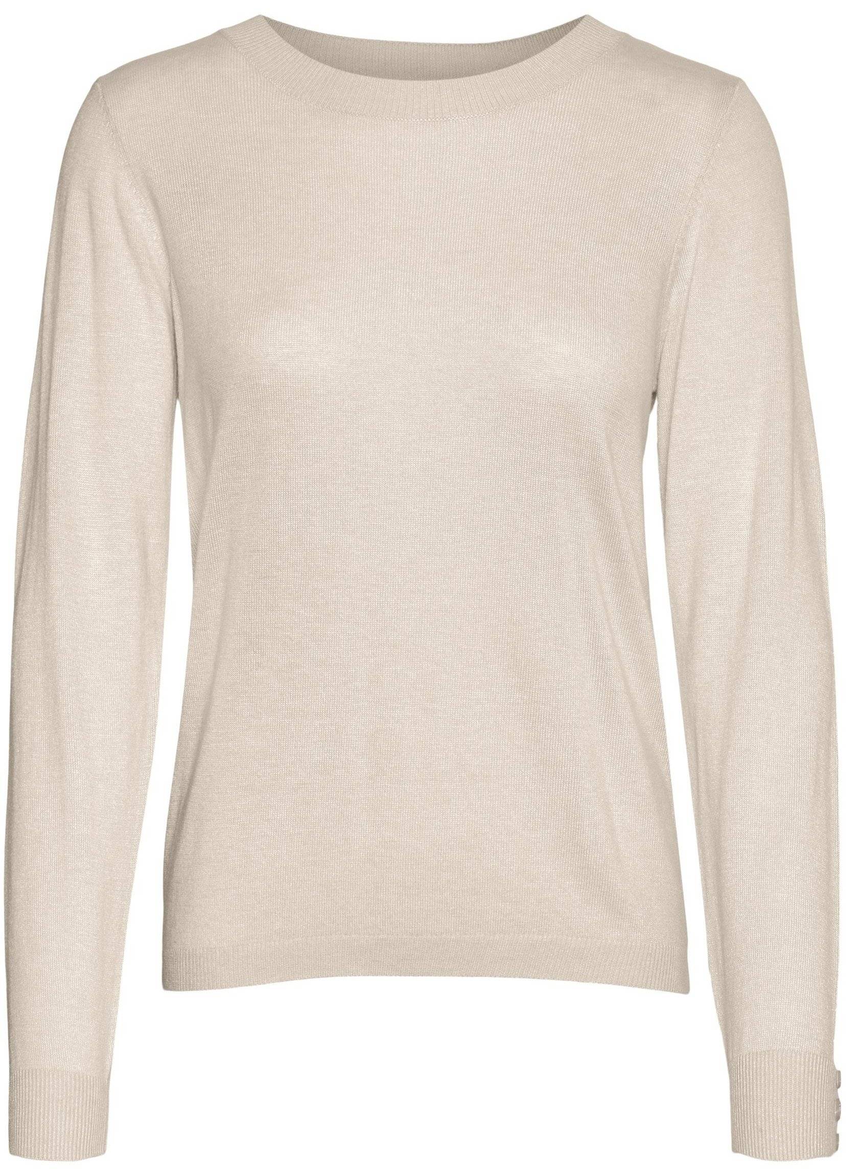 VERO MODA ΠΟΥΛΟΒΕΡ VERO MODA VMSILKY 10268010 ΜΠΕΖ ΜΕΛΑΝΖΕ