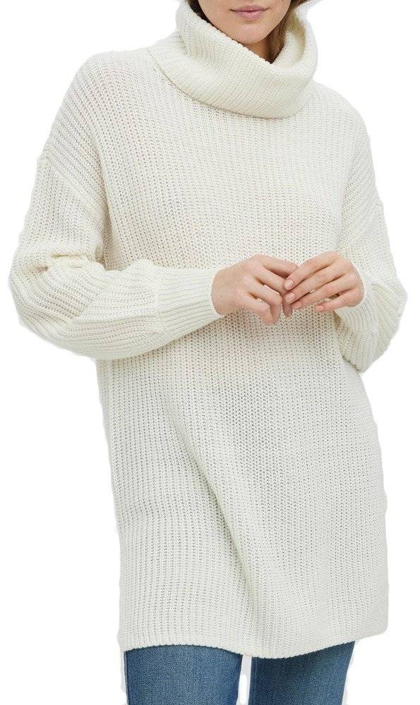 ΠΟΥΛΟΒΕΡ VERO MODA VMSAYLA 10268496 ΕΚΡΟΥ