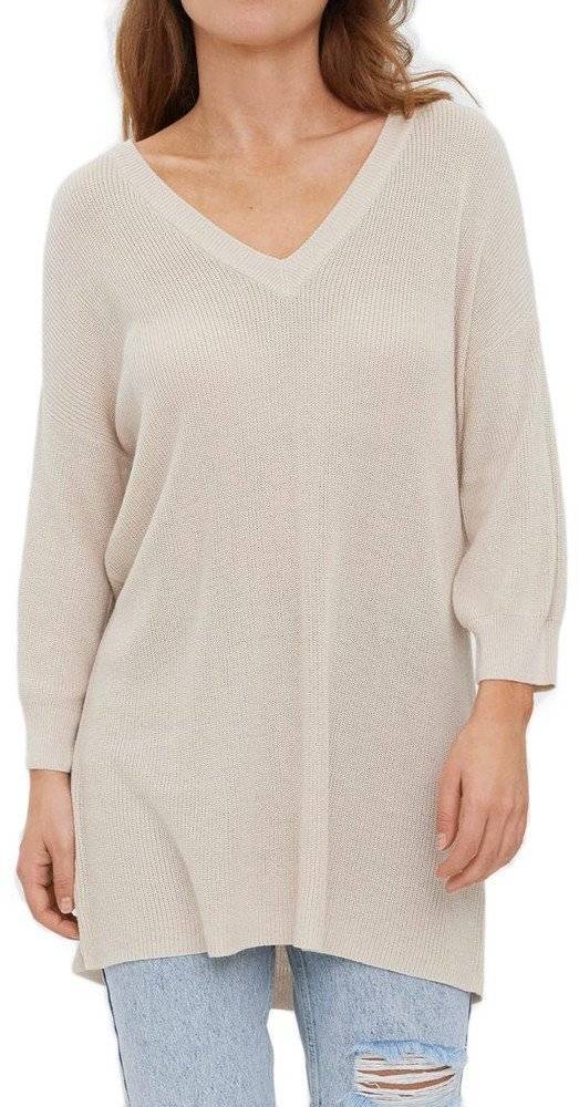 VERO MODA ΠΟΥΛΟΒΕΡ VERO MODA VMNEWLEXSUN 3/4 10275762 ΜΠΕΖ