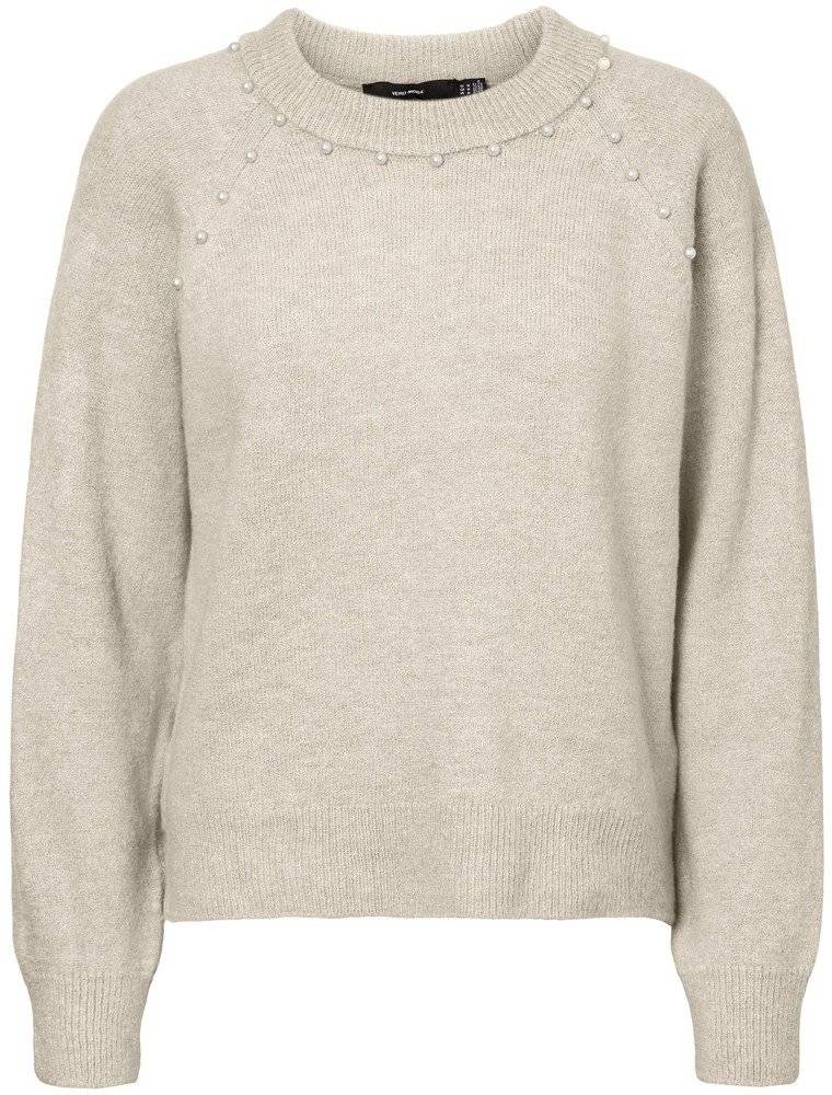 VERO MODA ΠΟΥΛΟΒΕΡ VERO MODA VMNEWPEPPYPEARL 10250914 ΜΠΕΖ ΜΕΛΑΝΖΕ