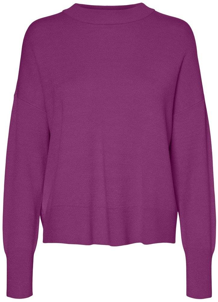 VERO MODA ΠΟΥΛΟΒΕΡ VERO MODA VMGOLD 10257169 ΣΚΟΥΡΟ ΜΩΒ