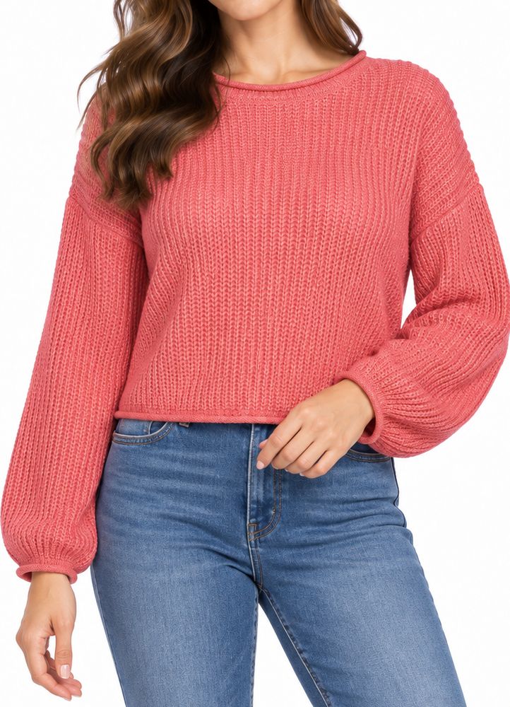 VERO MODA ΠΟΥΛΟΒΕΡ VERO MODA VMSELENA 10270889 ΡΟΖ