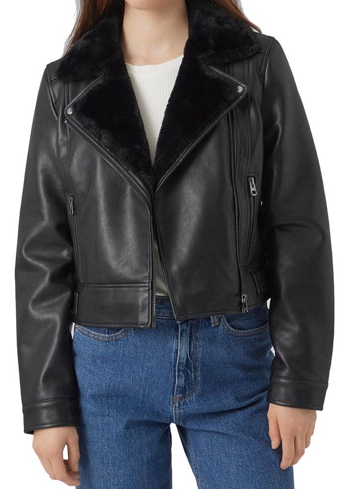 VERO MODA ΤΖΑΚΕΤ VERO MODA VMHAILEY 10250405 ΜΑΥΡΟ