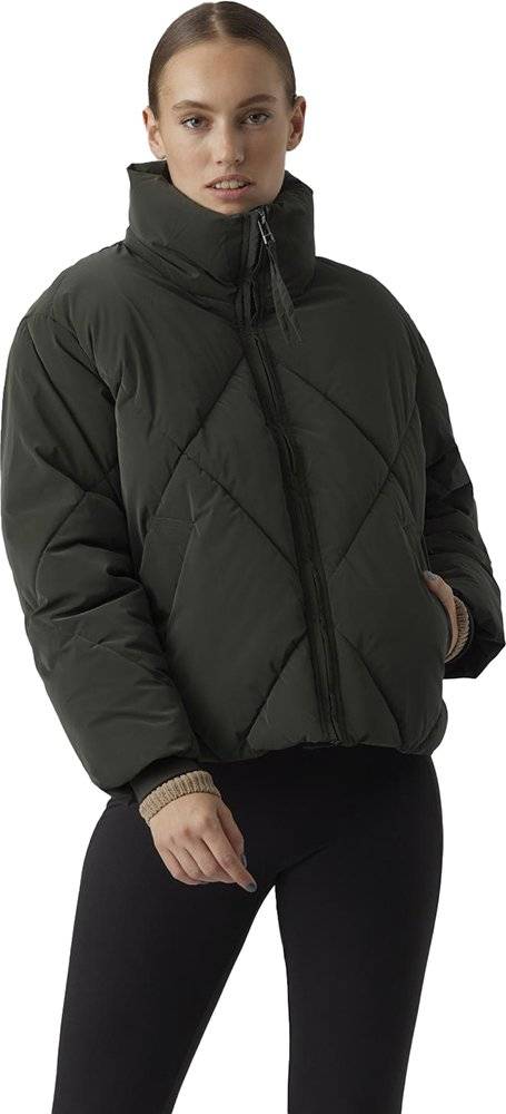 ΜΠΟΥΦΑΝ VERO MODA VMROGUE 10270281 ΣΚΟΥΡΟ ΠΡΑΣΙΝΟ