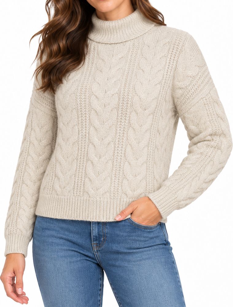 VERO MODA ΠΟΥΛΟΒΕΡ VERO MODA VMSIENA 10270904 ΜΠΕΖ