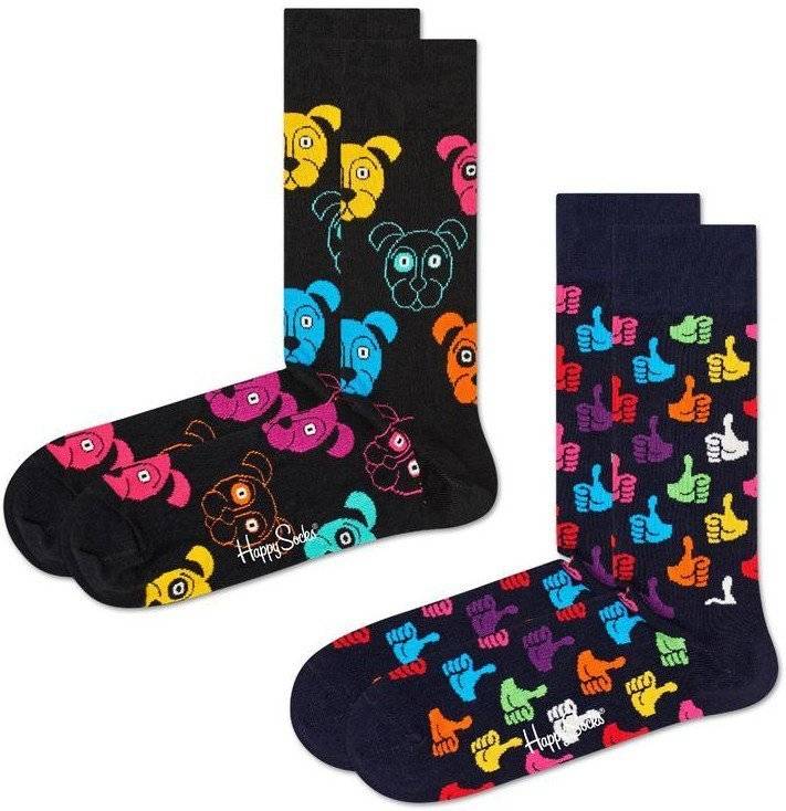 HAPPY SOCKS ΣΕΤ ΚΑΛΤΣΕΣ HAPPY SOCKS DOG DOG02-9050 2TMX