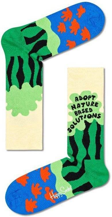 HAPPY SOCKS ΚΑΛΤΣΕΣ HAPPY SOCKS X WWF ADOPT NATURE BASED SOLUTIONS NAT01-0200