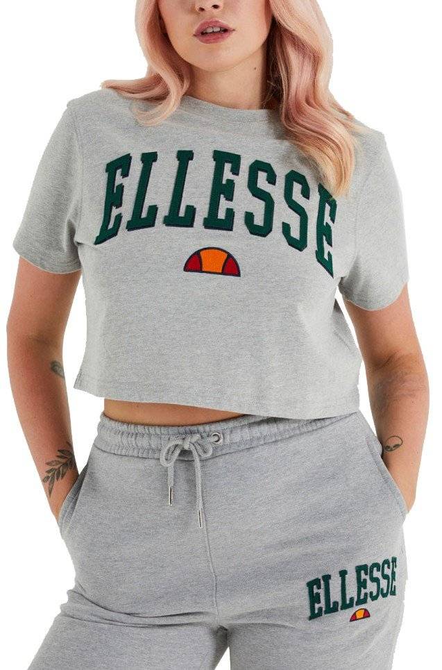 CROP TOP ELLESSE MONDO SGP15916 ΓΚΡΙ ΜΕΛΑΝΖΕ