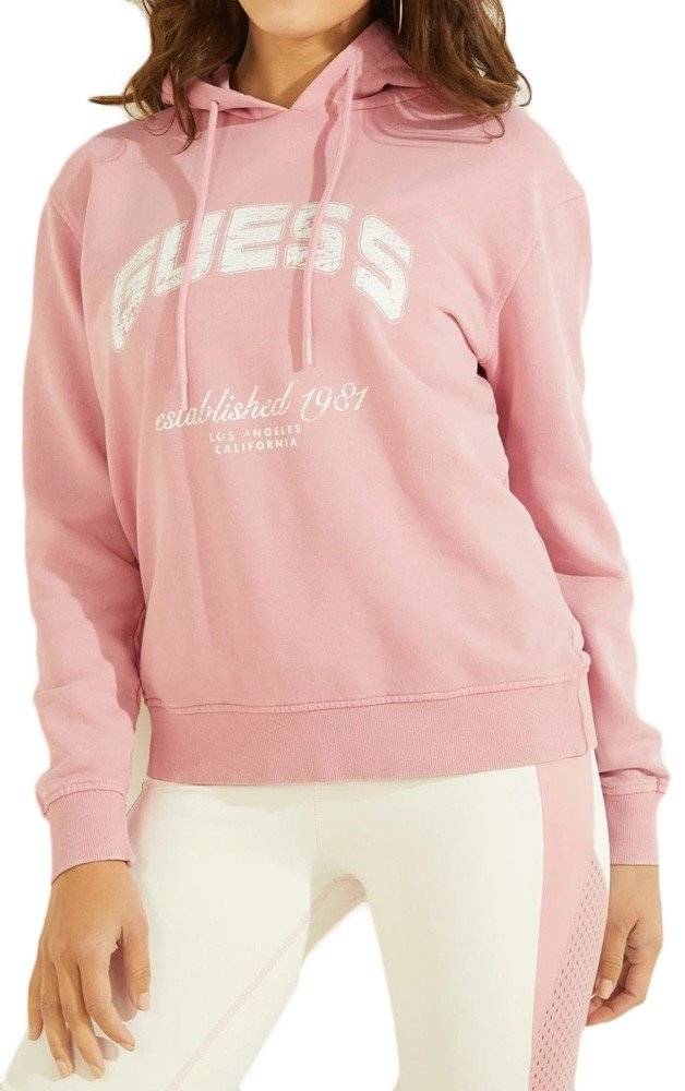 HOODIE GUESS BRYONY V2YQ02FL04D ΡΟΖ