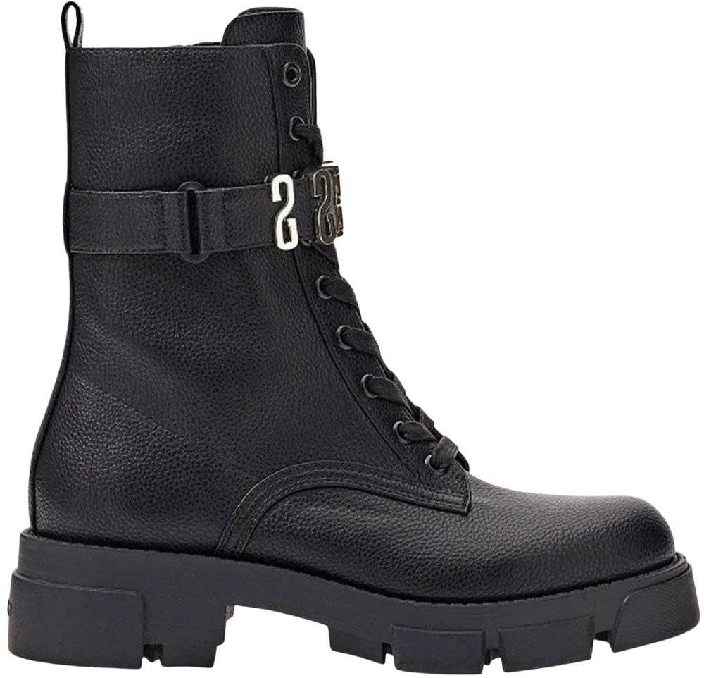 GUESS ΜΠΟΤΑΚΙ GUESS MADOX FL8MDXELE10 ΜΑΥΡΟ