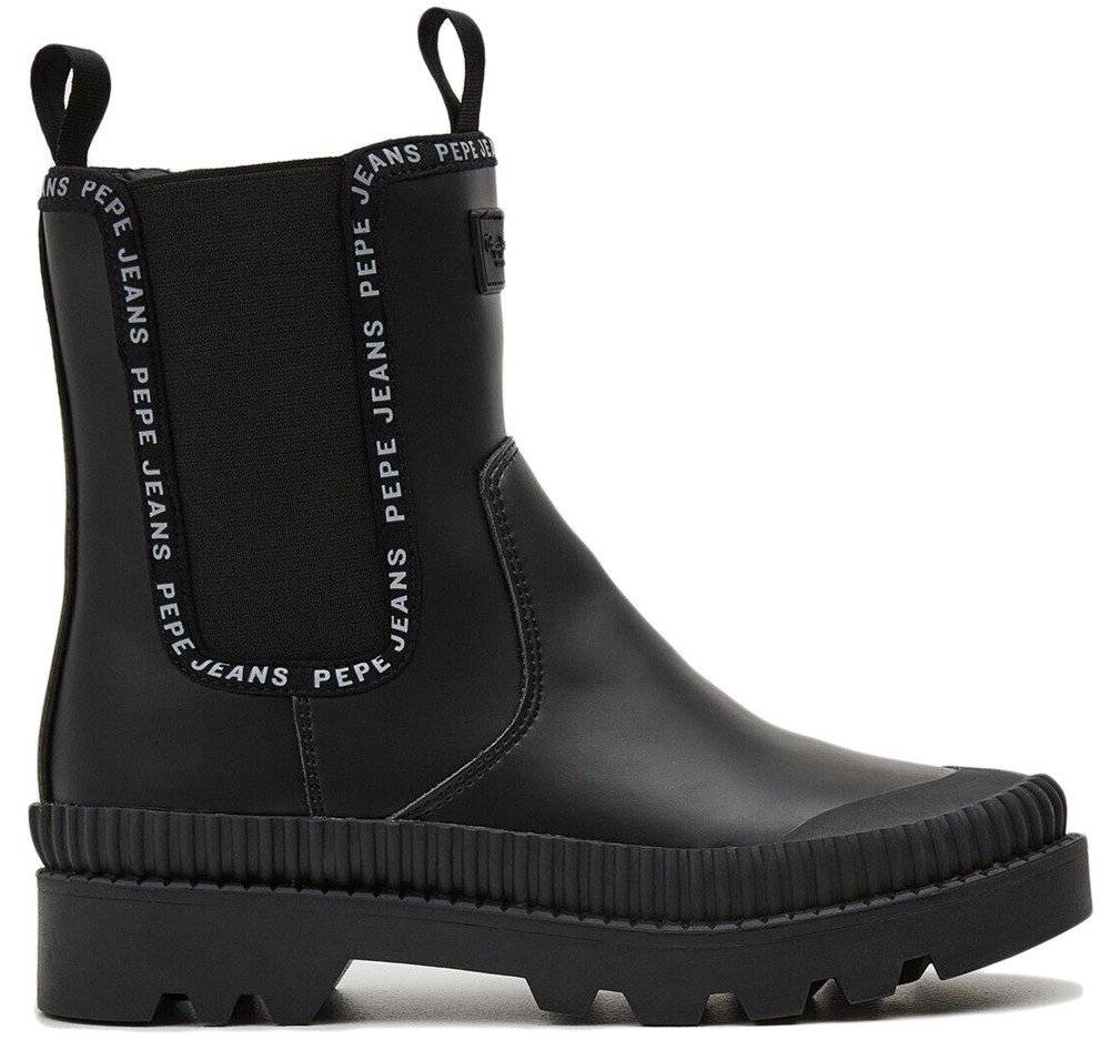 PEPE JEANS ΜΠΟΤΑΚΙ PEPE JEANS GUM CHELSEA PLS50466 ΜΑΥΡΟ