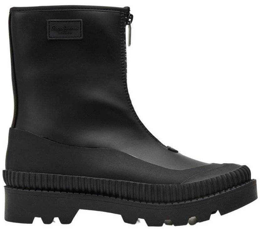 PEPE JEANS ΜΠΟΤΑΚΙ PEPE JEANS GUM ZIP PLS50467 ΜΑΥΡΟ