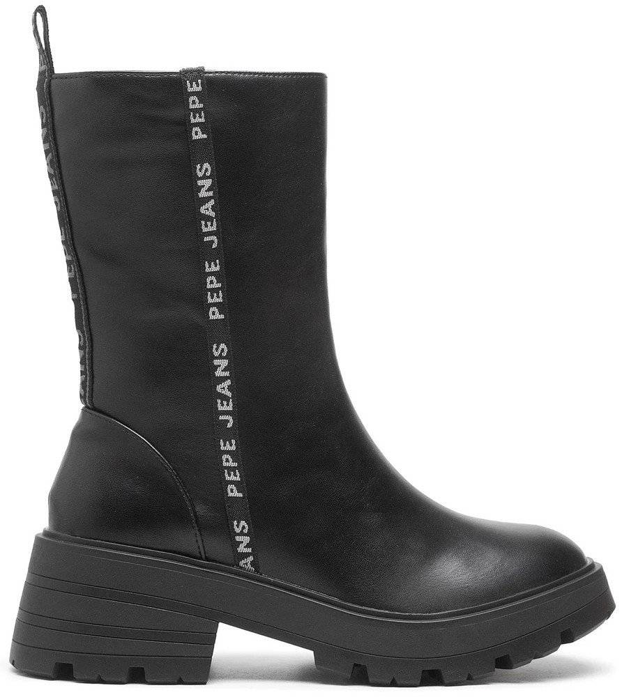 PEPE JEANS ΜΠΟΤΑΚΙ PEPE JEANS SODA BASS W PLS50472 ΜΑΥΡΟ
